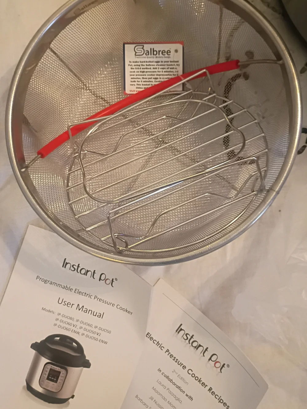Insta Pot Electric Pressure Cooker - Stainless Steel & Black